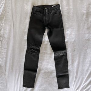 Frame leather pants